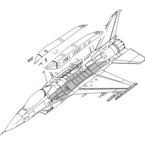 F-16C Conformal Fuel Tank 1/72
