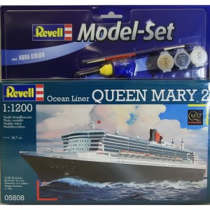 Queen Mary 2 Model Set 1/1200