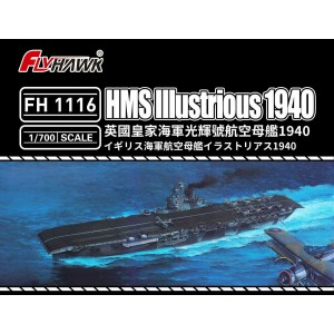 HMS Illustrious 1940 1/700