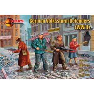 German Volkssturm Defenders...