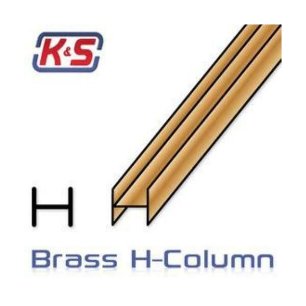 BRASS H COLUMN 3.18mm