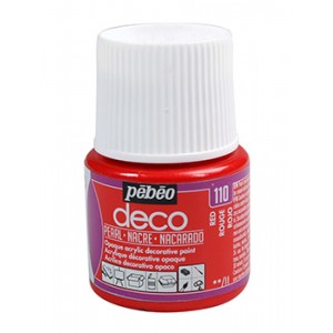 PEBEO DECO PEARL 45ml Red