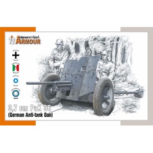 3,7 cm PaK 36 German...