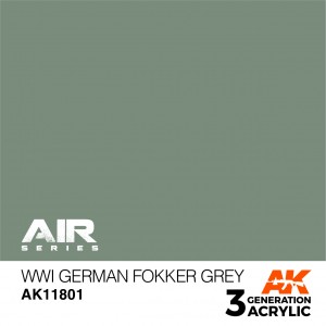 WWI German Fokker Grey AIR