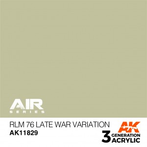 AK11829 RLM 76 Late War...