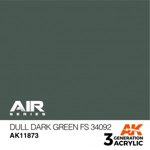 AK11873 Dull Dark Green FS...