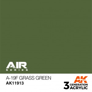 AK11913 A-19f Grass Green  AIR