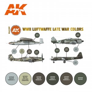 WWII Luftwaffe Late War Colors