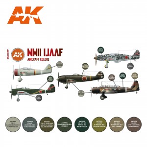 WWII IJAAF Aircraft Colors
