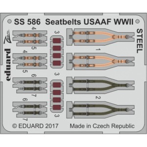 Seatbelts USAAF WWII STEEL...