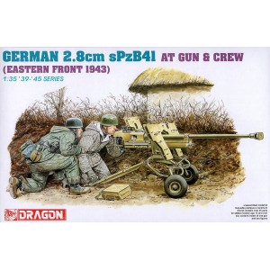 German 2.8cm sPzB41 AT Gun...