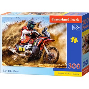 Dirt Bike Power Puzzle 300pcs