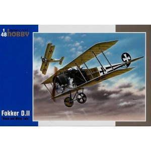 Fokker D.II Black and White...