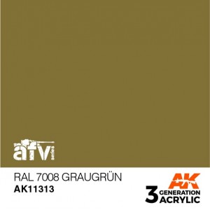 AK11313 RAL 7008 GRAUGRUN  AFV