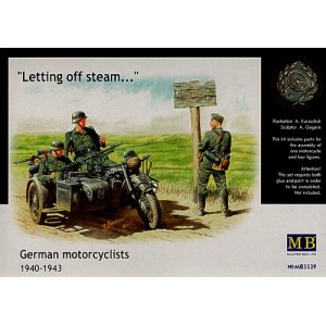 German motorcyclists BMW...