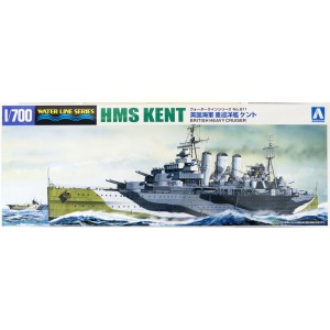 HMS Kent Royal Navy Heavy...