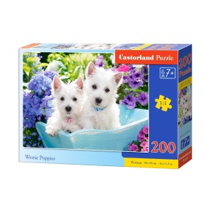 Westie Puppies Puzzle 200pcs