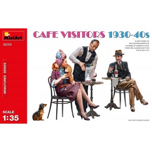 CAFE VISITORS 1930-40S 1/35