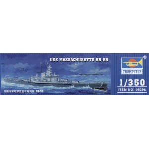 USS Massachusetts BB-59 1/350
