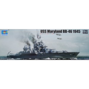 USS Maryland BB-46 1945 1/700