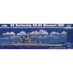 US Battleship BB-63 Missouri 1991 1/700