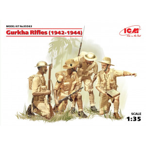 Gurkha Rifles (1944) (4 figures) 