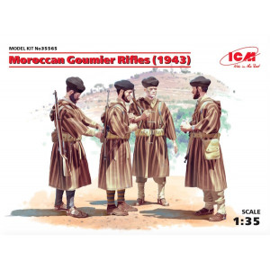 Moroccan Goumier Rifles (1943) (4 figures)