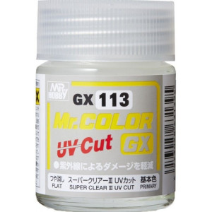 GX-113 Super Clear III UV Cut Flat Matt Varnish
