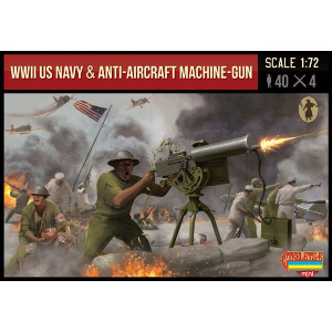 U.S. Navy & Anti-Aircraft Machine gun 