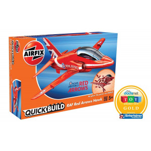 QUICK BUILD RAF Red Arrows Hawk