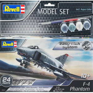 F-4E Phantom Model easy-click system Model Set