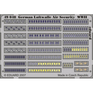German Luftwaffe Air Security ranks WWII 1/48 