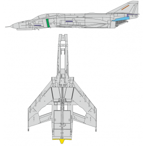 F-4E Phantom surface panels...