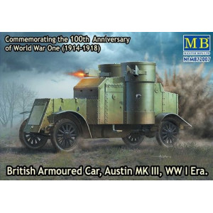 British Armoured Car, Austin, Mk.III, WW I Era 
