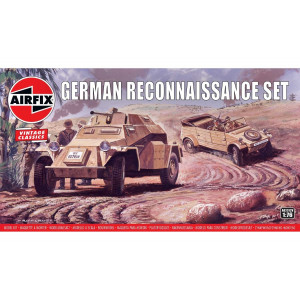 Sdkfz222 German Reconnaisance Set 1/76