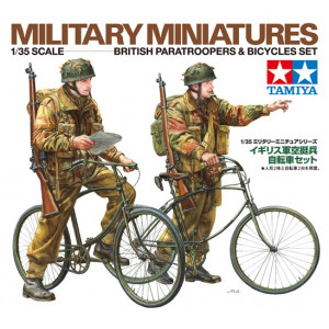 British Paratroopers Set - w/Bicycles