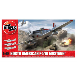 North American F51D Mustang 1/48