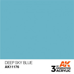 AK11176 DEEP SKY BLUE – STANDARD