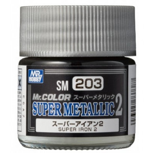 SM-203 Mr. Color Super Metallic 2 - Super Iron 2 (10ml)