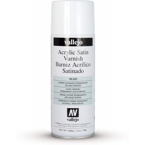 Satin Acrylic Varnish Spray 400ml 