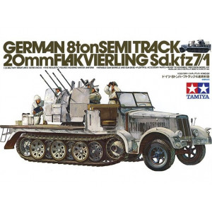 Sd.Kfz.7.1 8t Semi-Track with 20mm Flak Vierling