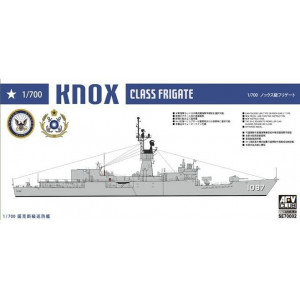 USS Knox Class Frigate 1/700
