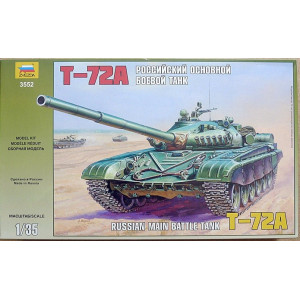 T-72A Russian main battle tank 1/35