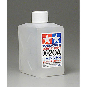 Tamiya X-20A Acrylic Paint Thinner 250ml