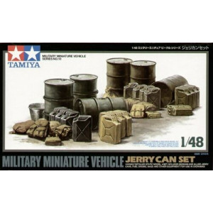 Jerry Can & Fuel Drum Set 1/48