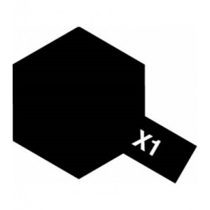 X-1 Black - Acrylic (Gloss) 10 ml