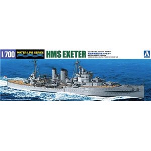 British Cruiser HMS Exeter 1/700