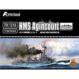 HMS AGINCOURT 1/700
