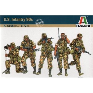 U.S. Infantry 90s - 50 figures 1/72