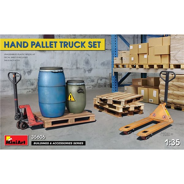 HAND PALLET TRUCK SET 1/35
